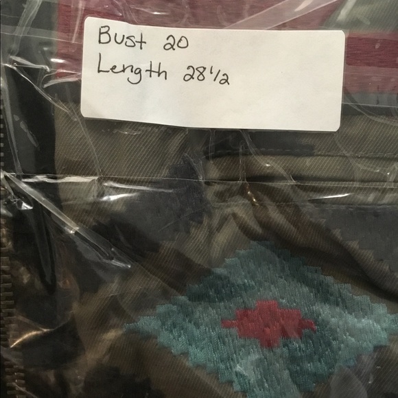 Biya by Johnny Was Elaile Zip Vest in Westeros M NWT - Picture 7 of 7